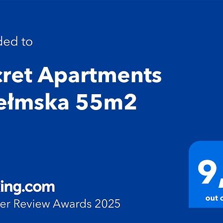 Secret Apartments Chelmska 55M2 Warszawa Eksteriør billede