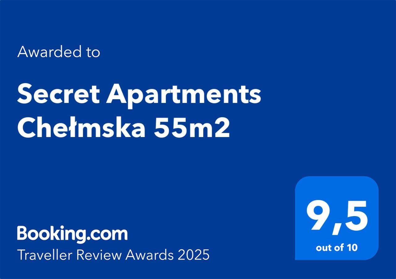 Secret Apartments Chelmska 55M2 Warszawa Eksteriør billede